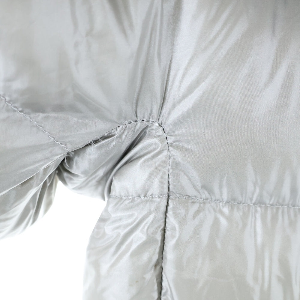 HERNO(ヘルノ) ファー切り替え ジップアップ スタンドカラー ダウンジャケット グレー レディース 66470-62847-9