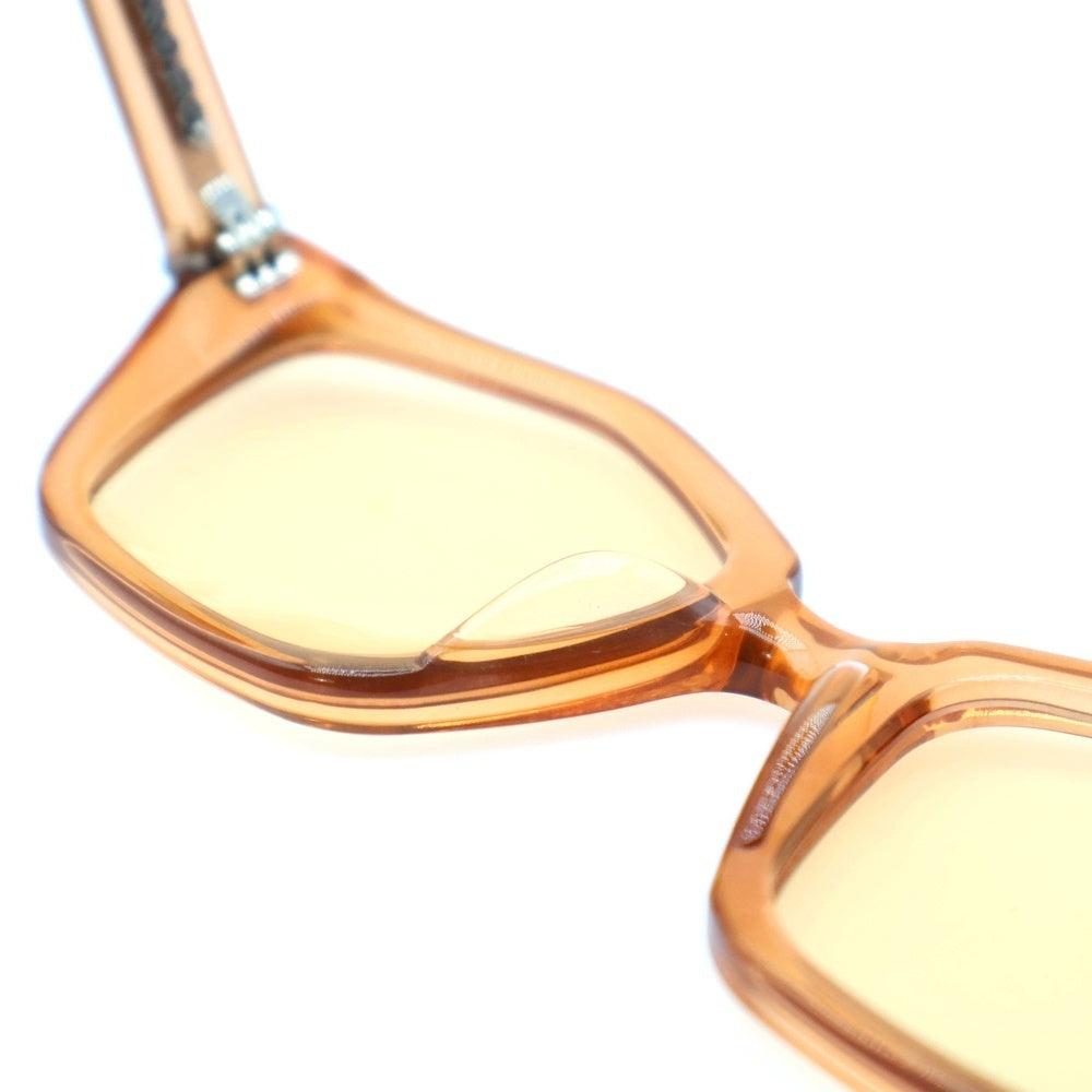 CHROME HEARTS(クロムハーツ) JUNGLE IT UP ジャングル イットアップ ピラミッドスタッズ ペンタゴンフレーム カラーレンズ サングラス メガネ 眼鏡 アイウェア オレンジ