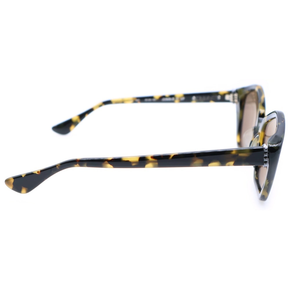 CHROME HEARTS(クロムハーツ) JUNGLE IT UP ジャングル イットアップ ピラミッドスタッズ ペンタゴンフレーム ミラーレンズ サングラス メガネ 眼鏡 アイウェア ブラック/イエロー