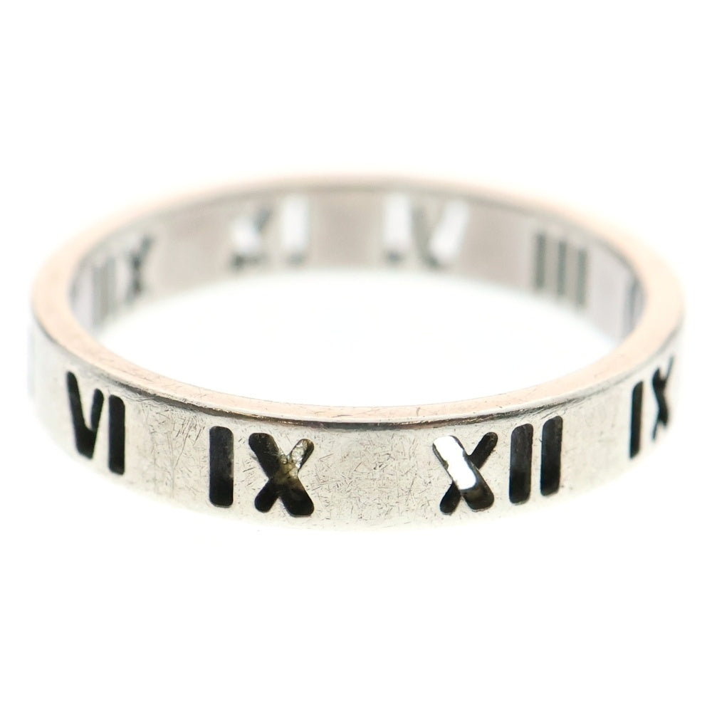 TIFFANY&Co(ティファニー) アトラスナローリング 指輪 シルバー SV925 2.3g