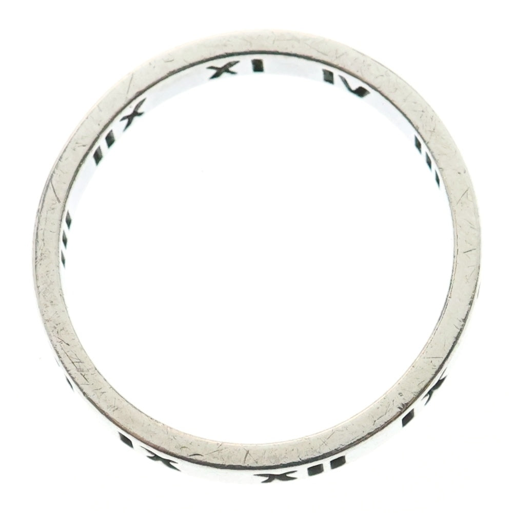 TIFFANY&Co(ティファニー) アトラスナローリング 指輪 シルバー SV925 2.3g