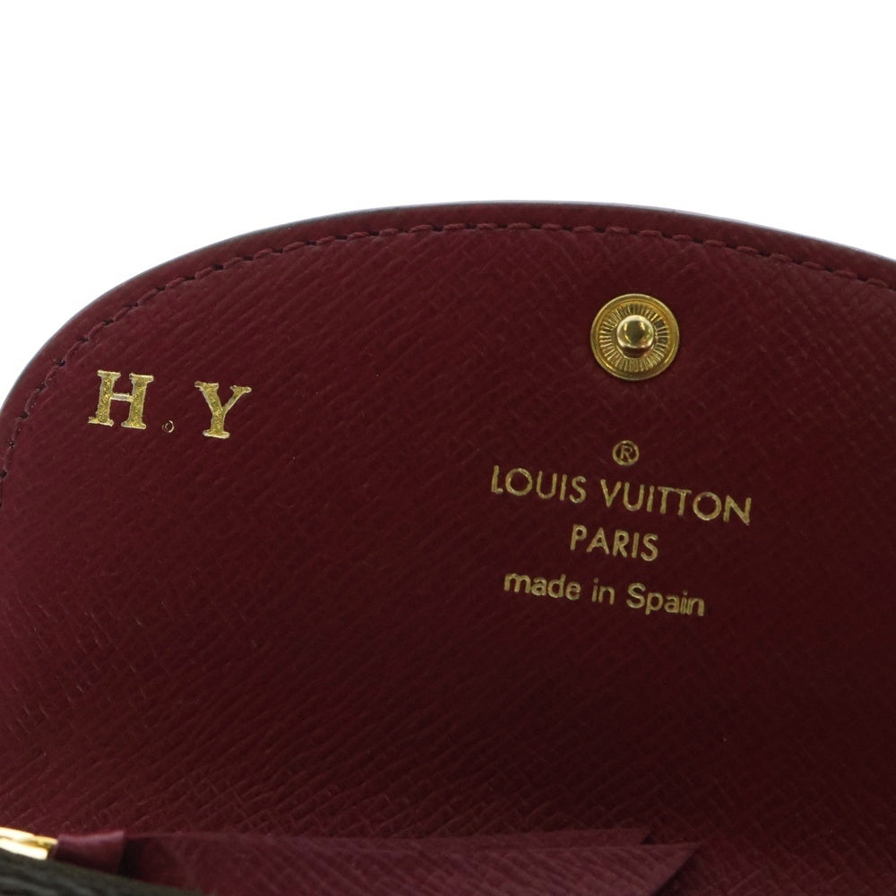 LOUIS VUITTON(ルイヴィトン) モノグラム ポルトモネロザリ コインケース コンパクトウォレット ブラウン ピンク金具 PVC M41939