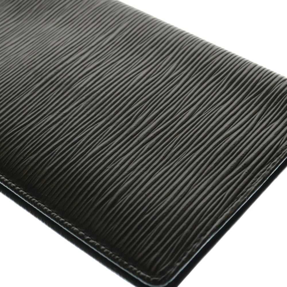 LOUIS VUITTON(ルイヴィトン) エピ ポルトシェキエカルトクレディ ロングウォレット 長財布 カードケース 名刺入れ ブラック ノワール レザー M63732