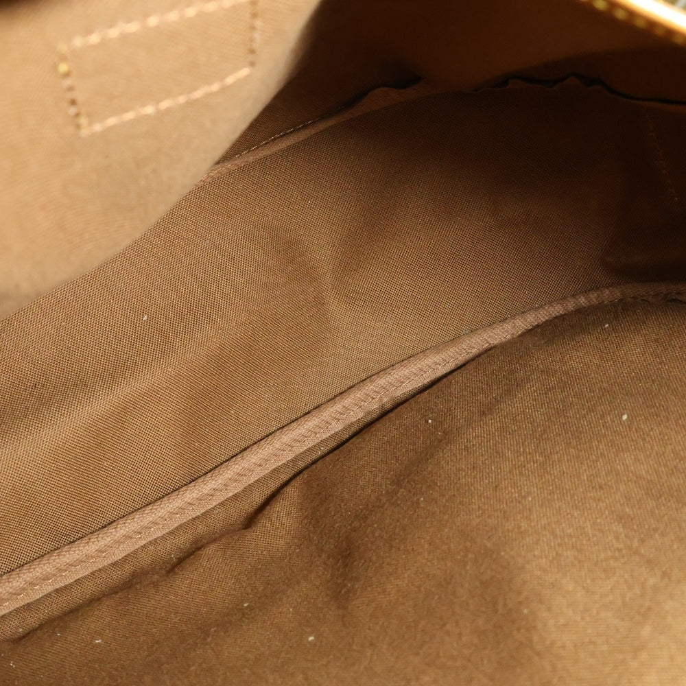LOUIS VUITTON(ルイヴィトン) ソミュール35 モノグラム PVC レザー ショルダー メッセンジャーバッグ ゴールド金具 ブラウン M42254