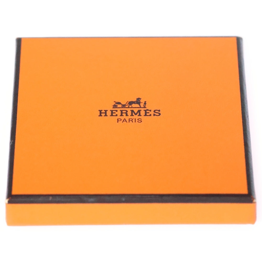 HERMES(エルメス) アピブレス ブレスレット シルバー金具 レザー ブラウン