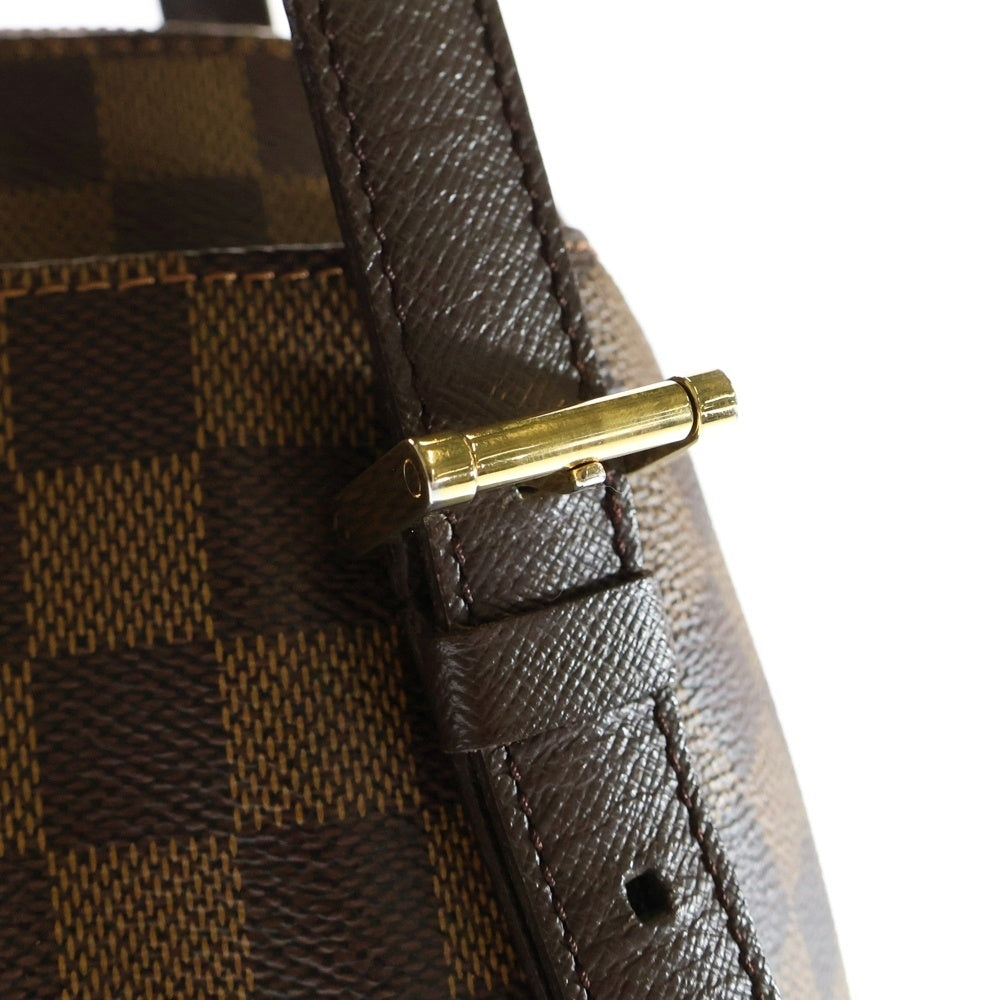 LOUIS VUITTON(ルイヴィトン) ダミエ べレムMM ハンドバッグ ブラウン PVCレザー N51174