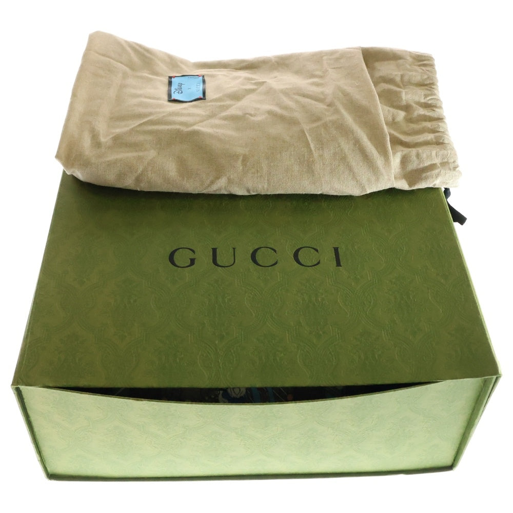 GUCCI(グッチ) ×Disney ディズニー ドナルドダック GGスプリーム レザーバックパック リュック 645051 ブラウン