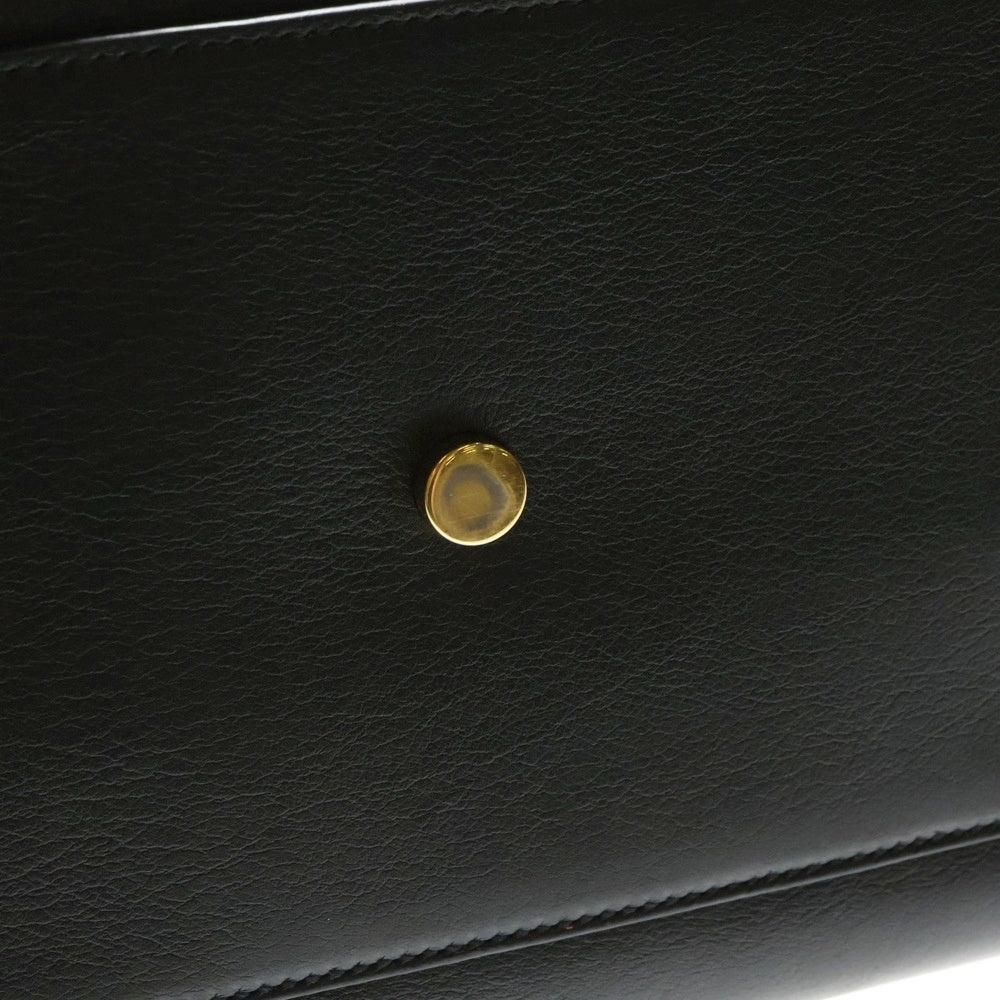 SAINT LAURENT PARIS(サンローランパリ) サックドジュールスープル 2WAY レザーハンドバッグ ショルダーバッグ ブラック