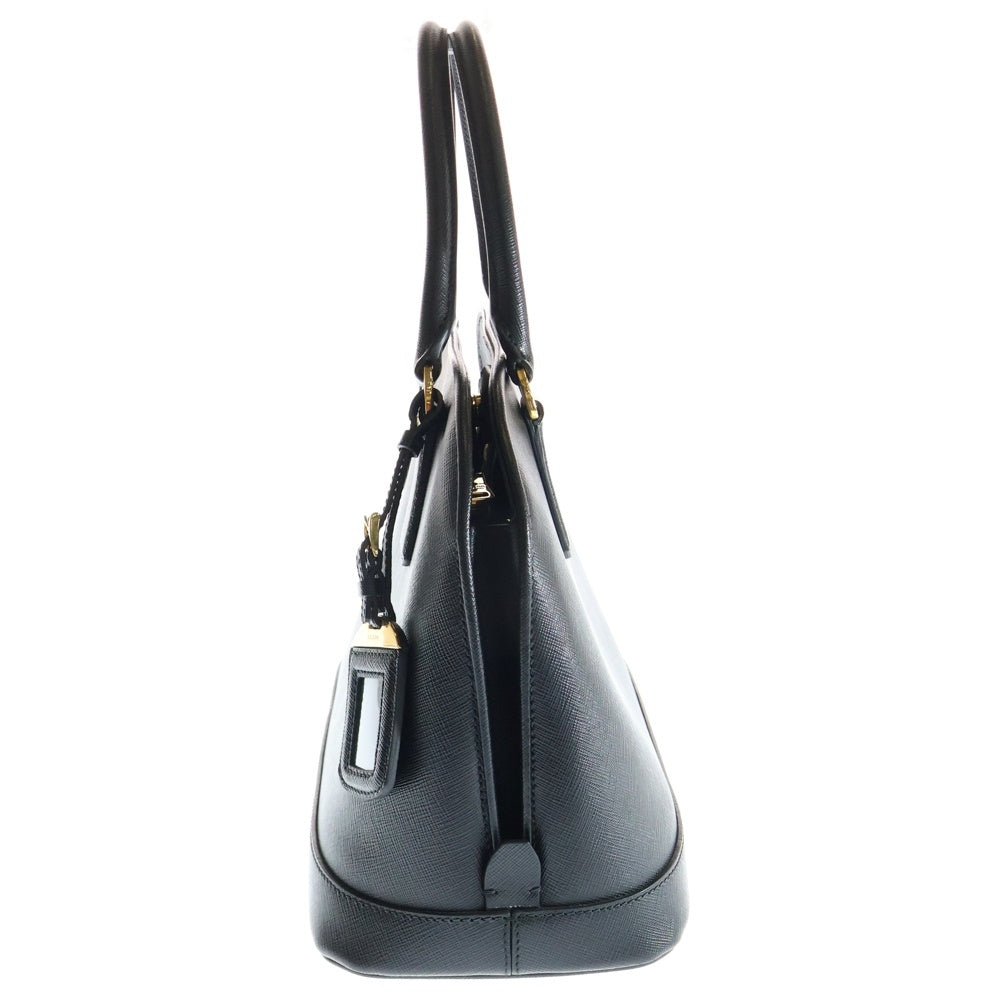 PRADA(プラダ) サフィアーノ 2WAY ハンドバッグ ショルダーバッグ ブラック レザー BN2567
