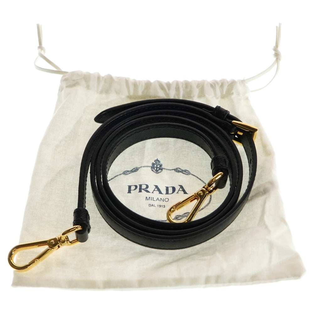PRADA(プラダ) サフィアーノ 2WAY ハンドバッグ ショルダーバッグ ブラック レザー BN2567