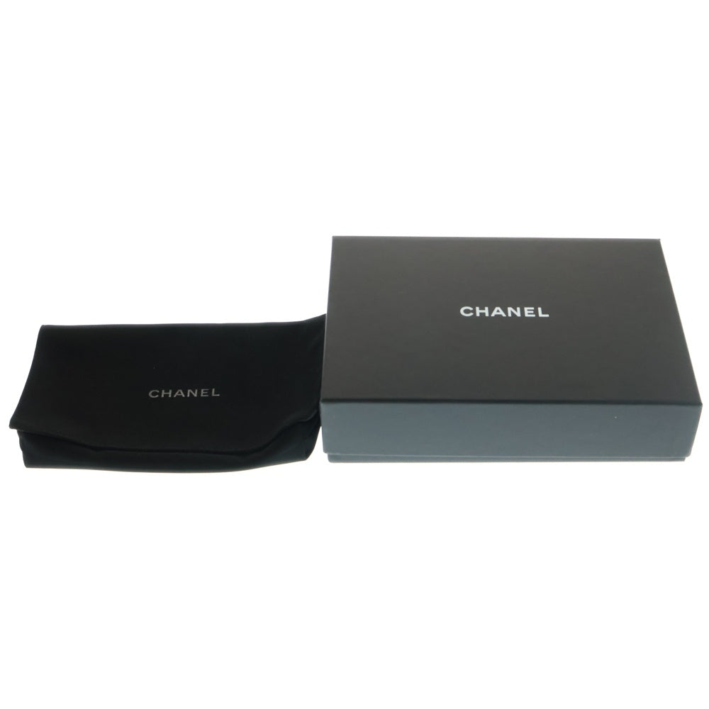 CHANEL(シャネル) チェーンウォレット ブラック キャビアスキン シルバー金具 ショルダーバッグ ブラック レザー AP3516