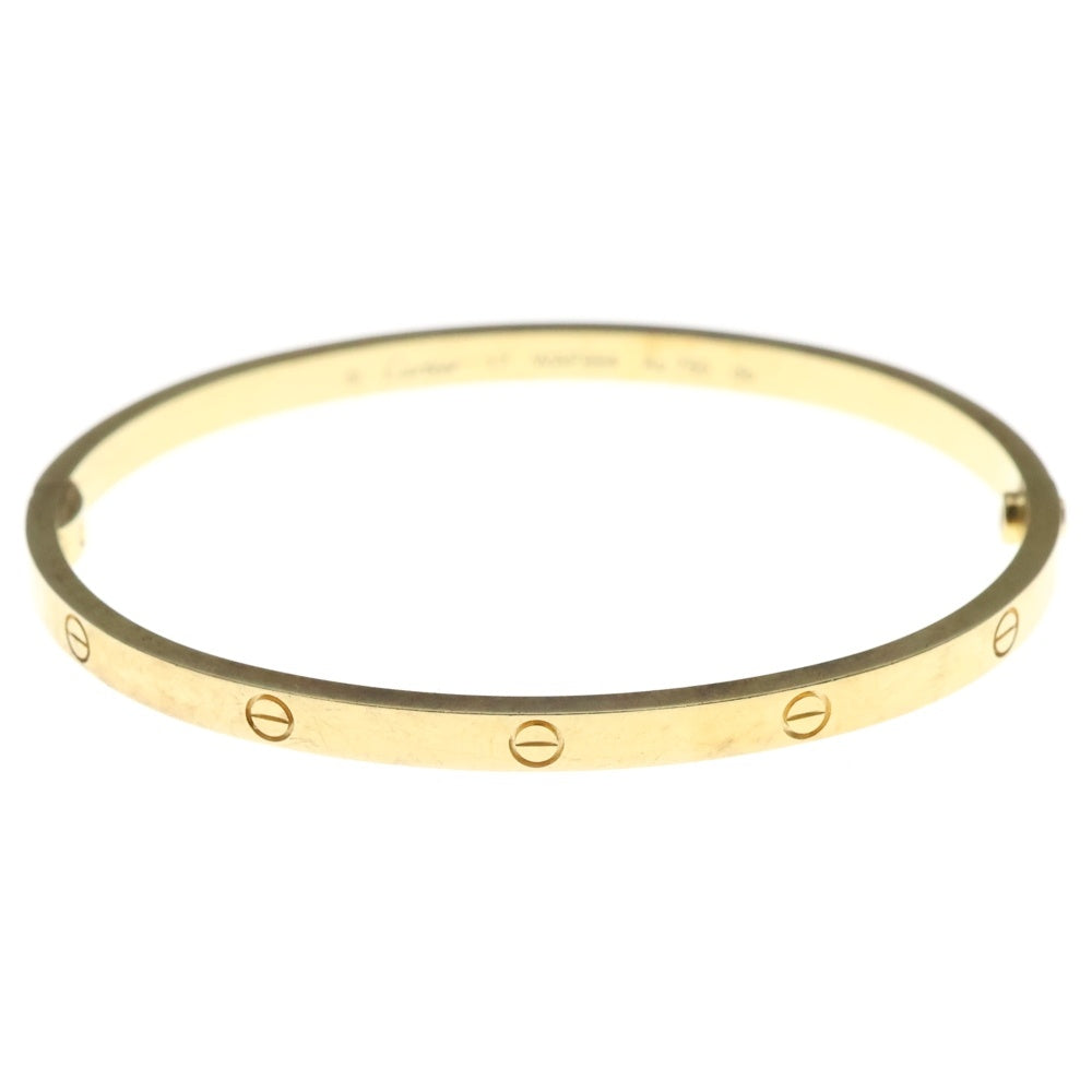 Cartier(カルティエ) ラブブレスSM スモール Au750YG ♯17 ブレスレット バングル イエローゴールド ジュエリー
