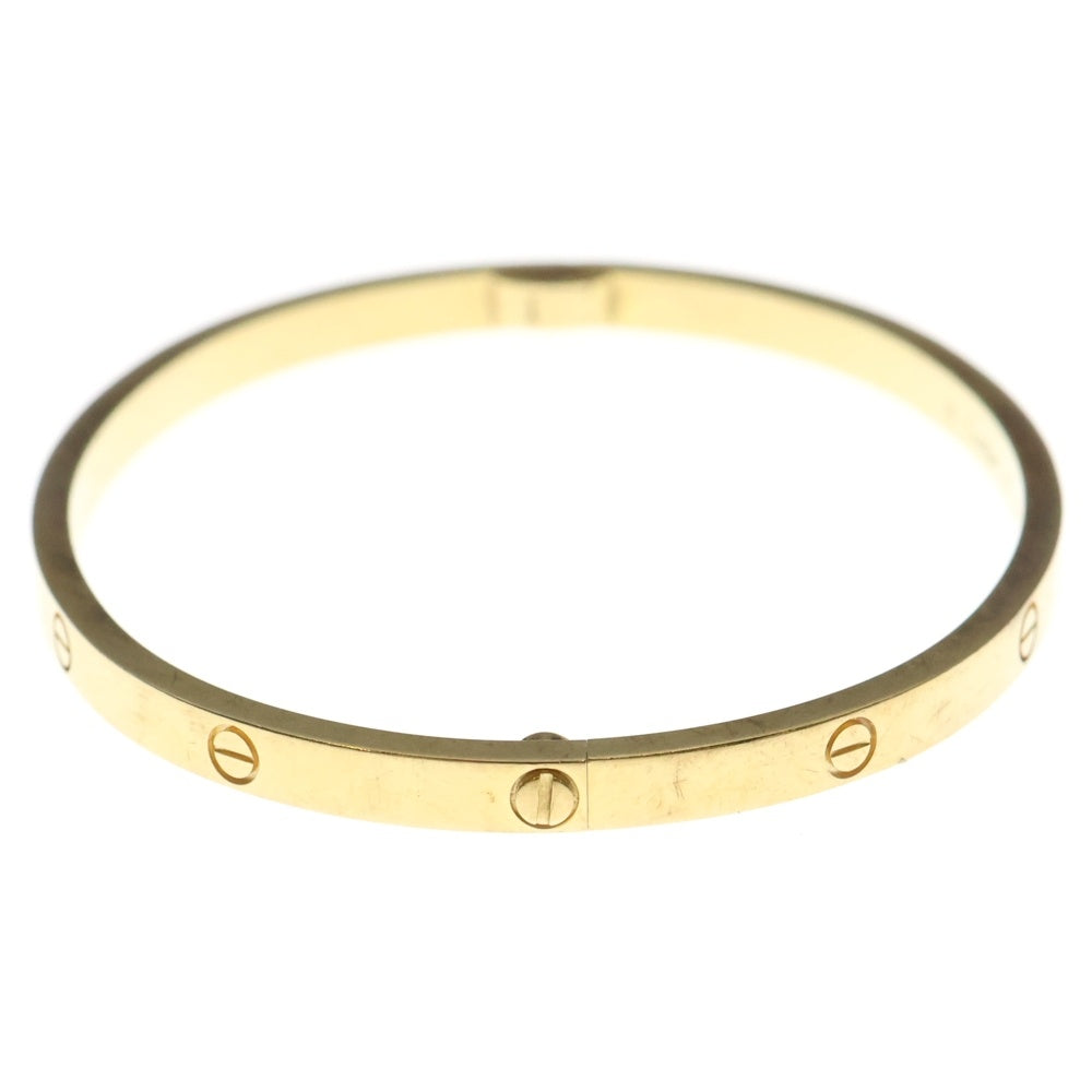 Cartier(カルティエ) ラブブレスSM スモール Au750YG ♯17 ブレスレット バングル イエローゴールド ジュエリー