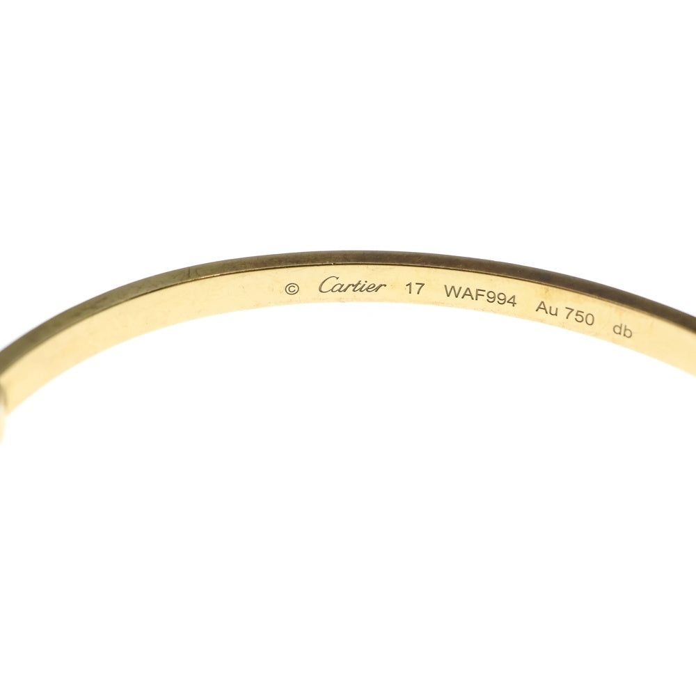 Cartier(カルティエ) ラブブレスSM スモール Au750YG ♯17 ブレスレット バングル イエローゴールド ジュエリー