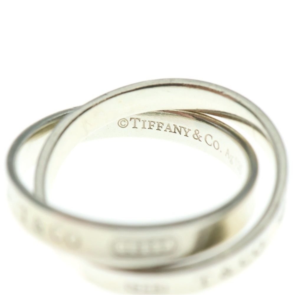 TIFFANY&Co(ティファニー) 1837 インターロッキングサークルリング 指輪 シルバー レディース