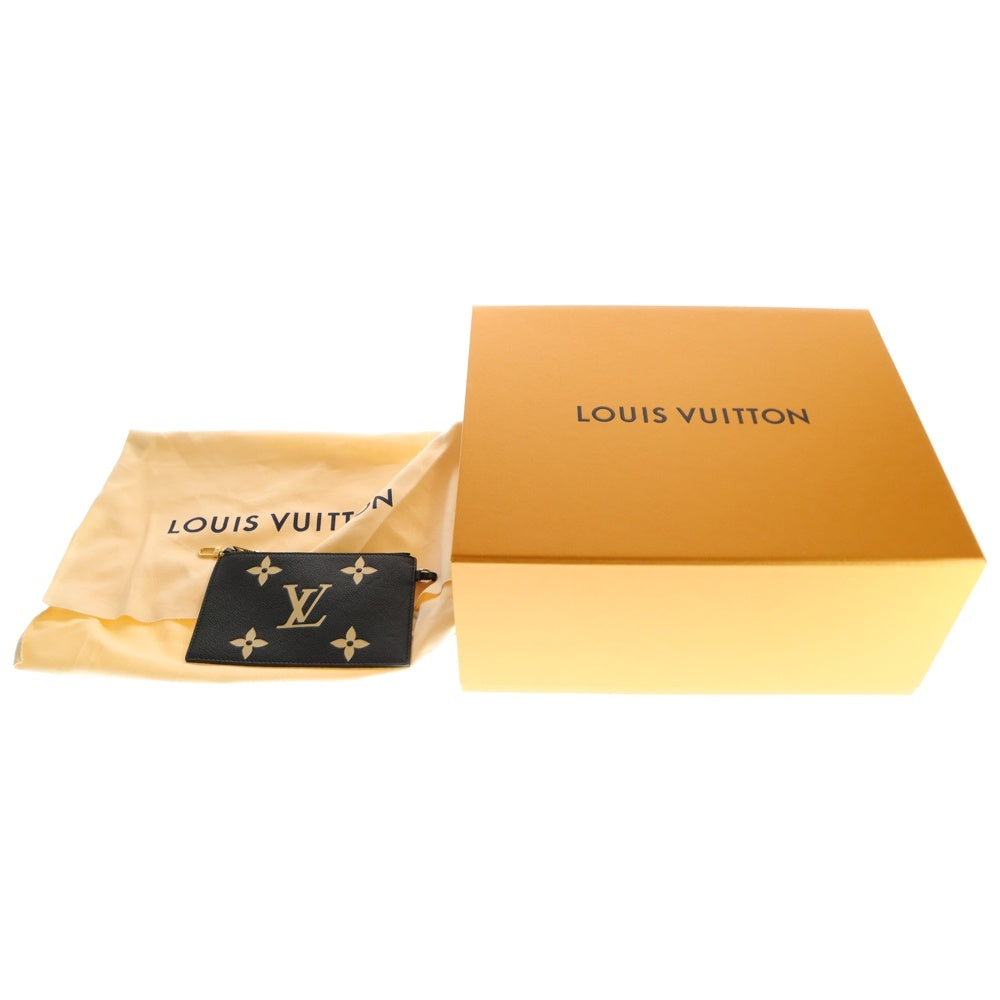LOUIS VUITTON(ルイヴィトン) モノグラムアンプラント ネオノエMM バイカラー 2WAY ポーチ付レザーハンドバッグ ショルダーバッグ ブラック/ベージュ レディース M45497