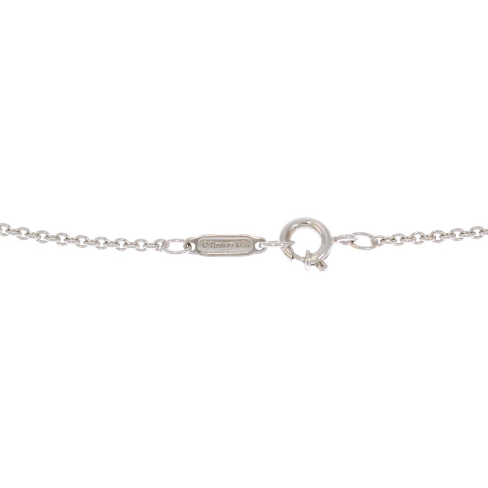TIFFANY&Co(ティファニー) 1837 ダブルバー ドロップ ダイヤ チェーン ネックレス K18WG ホワイトゴールド