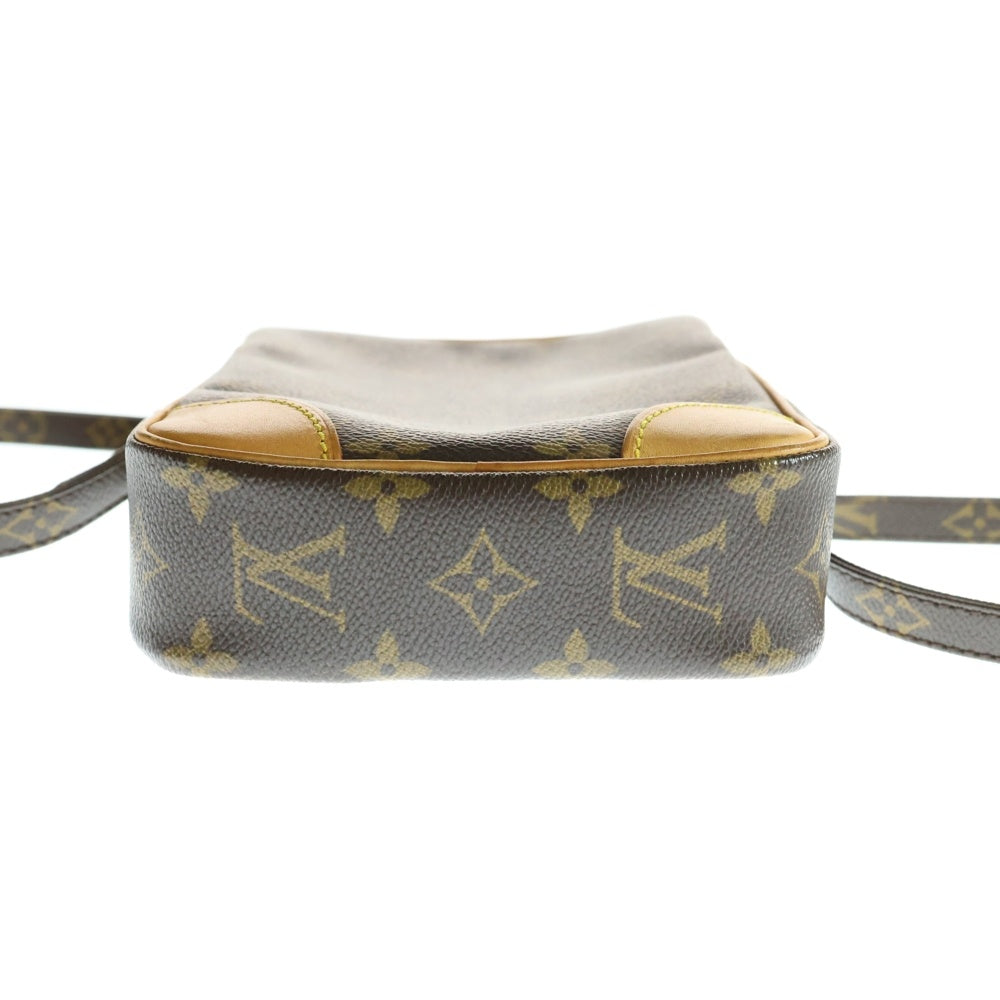 LOUIS VUITTON(ルイヴィトン) モノグラム ダヌープ ショルダーバッグ ミニバッグ ブラウン ゴールド金具 レザー×PVC M45266