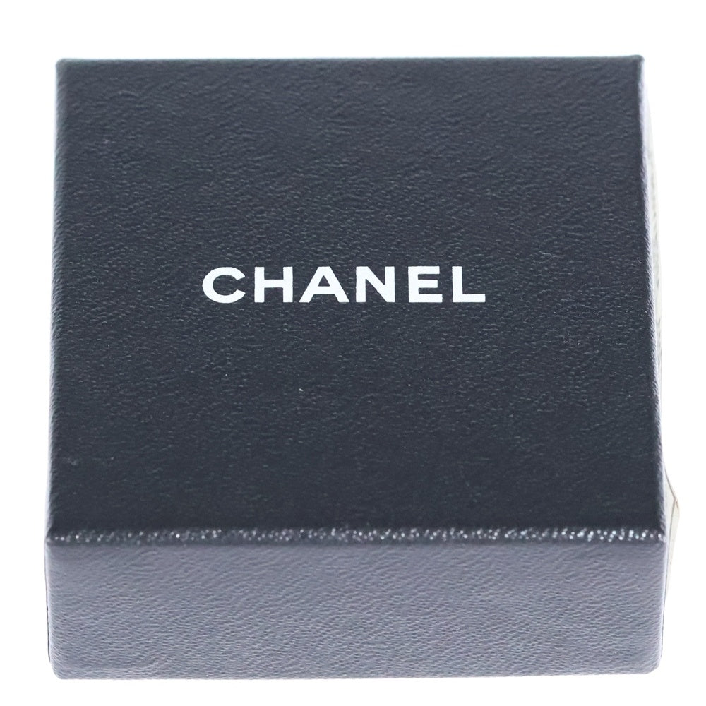 CHANEL(シャネル) ココマーク マトラッセ ラウンド イヤリング イヤーアクセサリー ゴールド×ブラック GP 25