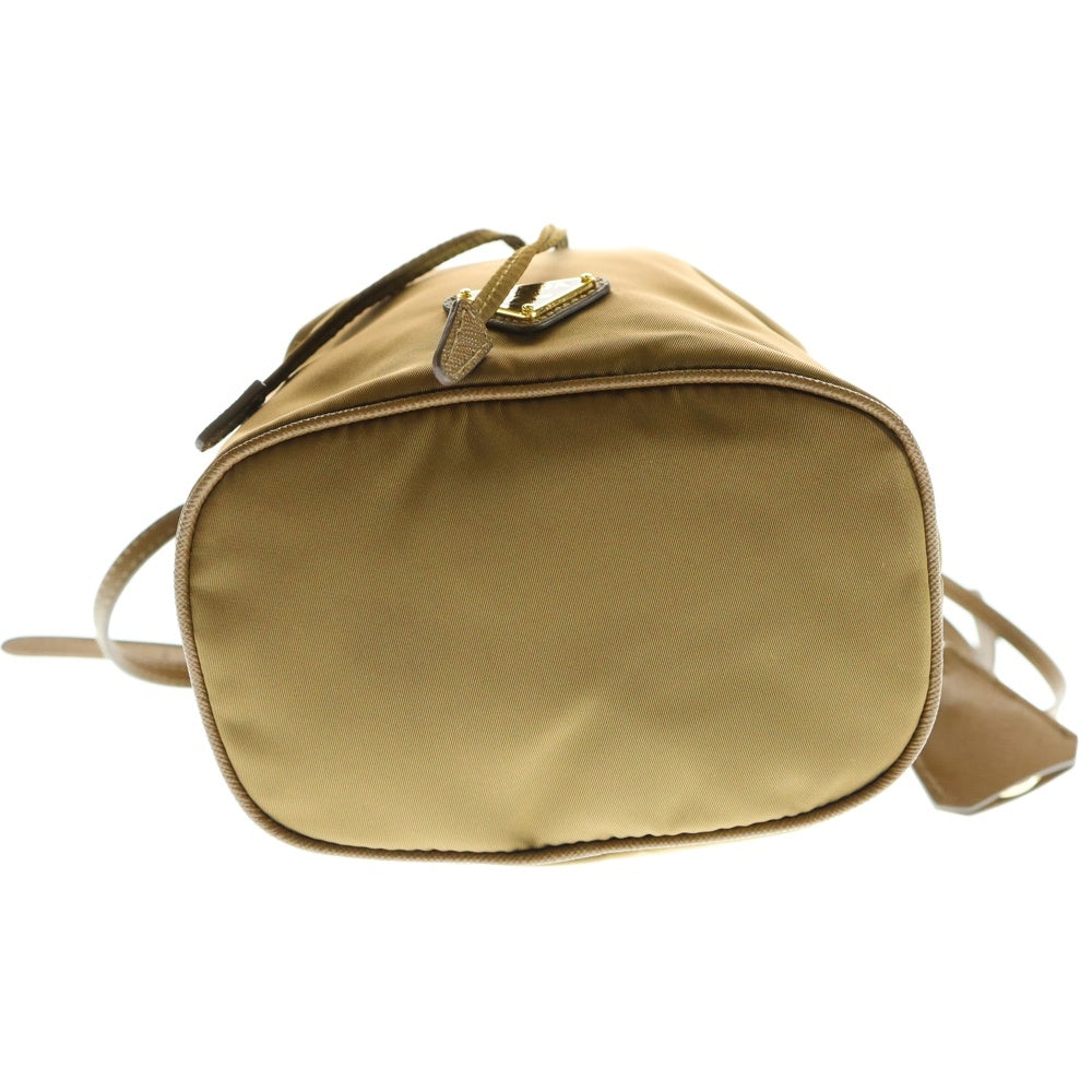 PRADA(プラダ) リエディション 1978 2wayミニバック ショルダーバッグ ブラウン ゴールド金具 ナイロン 1BE067