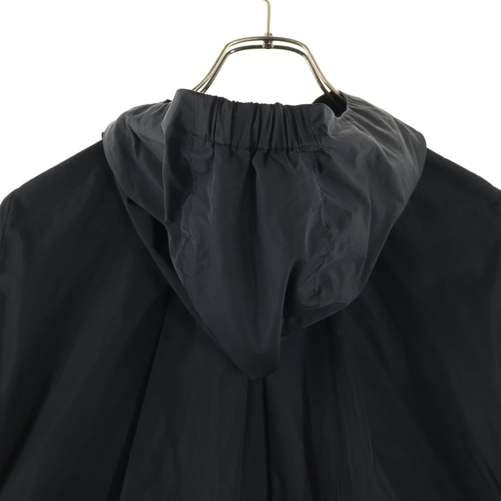 MONCLER(モンクレール) ROMBOU ロンボウ ワッペンロゴ ナイロン フーデッド ジップアップ ジャケット ブラック B10934609405 54881