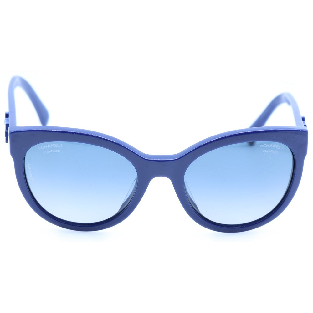 CHANEL(シャネル) ココマークテンプル カラーレンズサングラス アイウェア ブルー 5315-A
