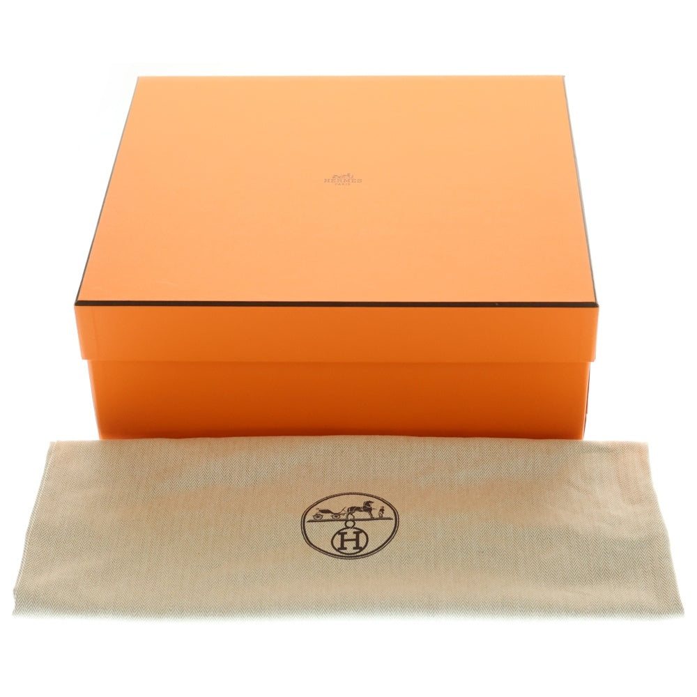 HERMES(エルメス) ガーデンパーティTPM トゴ ハンドバッグ トートバッグ ブラウン キャメル ゴールド シルバー金具 W刻印