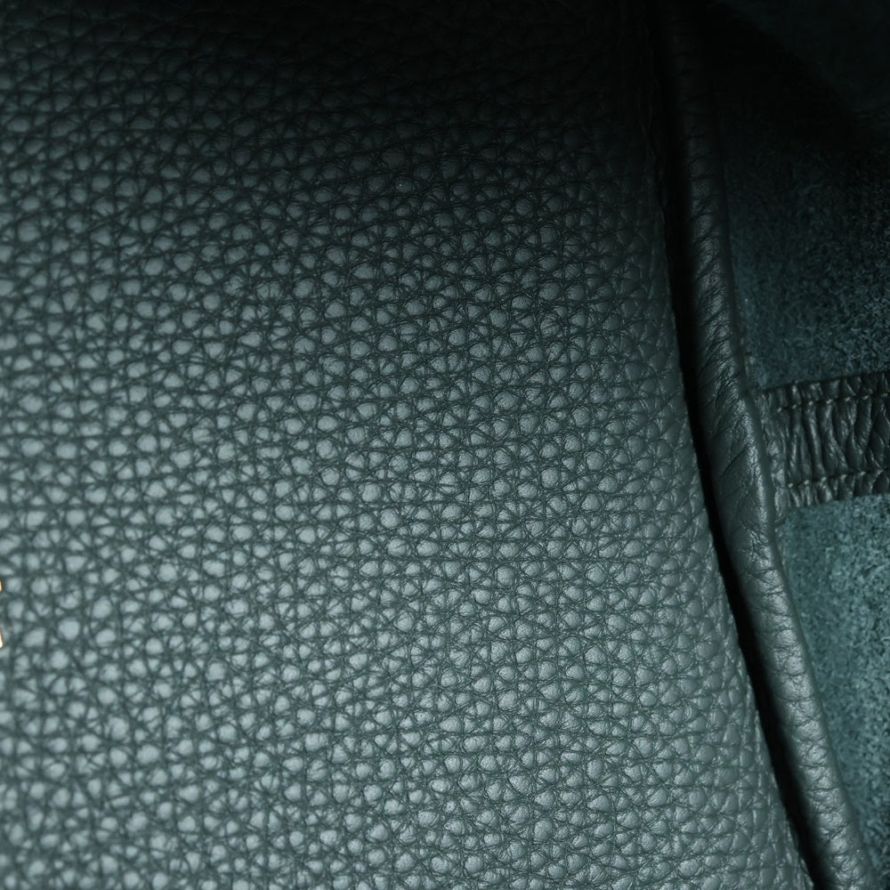 HERMES(エルメス) ピコタンロックMM ヴェールマングローブ トリヨンクレマンス レザー ハンドバッグ ゴールド金具 グレー K刻印