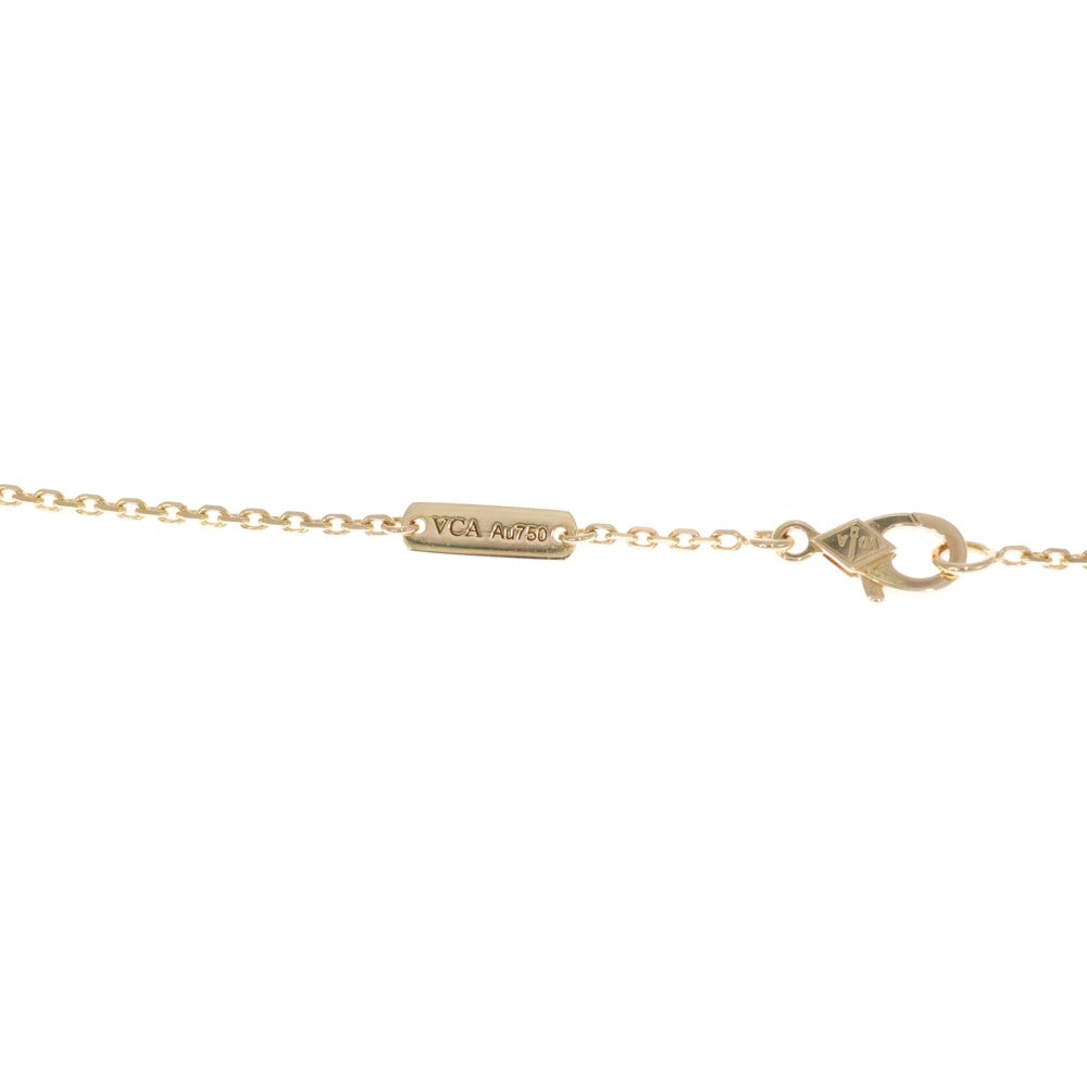 Van Cleef & Arpels(ヴァンクリーフアンドアーペル) ヴィンテージアルハンブラ オニキス ネックレス イエローゴールド Au750YG VCARA45800 ジュエリー