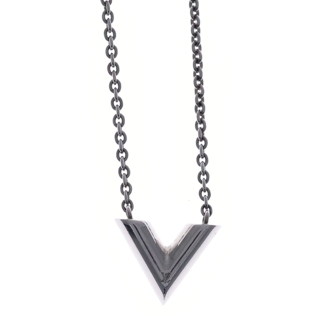 LOUIS VUITTON(ルイヴィトン) エッセンシャルV ネックレス ペンダント チェーン シルバー M63197