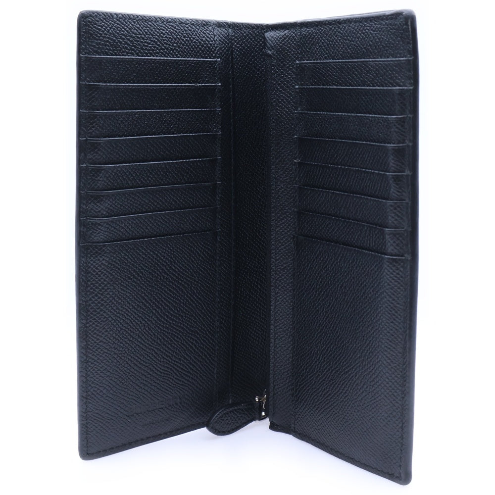 BURBERRY(バーバリー) TBロゴ コンチネンタルウォレット レザーロングウォレット 二つ折り長財布 ブラック 8062692