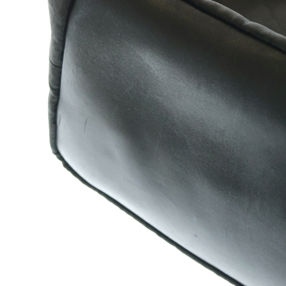 GUCCI(グッチ) バンブー ハンドバッグ ワンショルダーバッグ ミニバッグ ブラック ナイロン 000-0531 シルバー金具