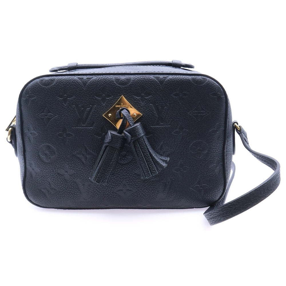 LOUIS VUITTON(ルイヴィトン) モノグラムアンプラント サントンジュ 2WAYバッグ ハンドバッグ ショルダーバッグ ブラック レザー M44593 ゴールド金具