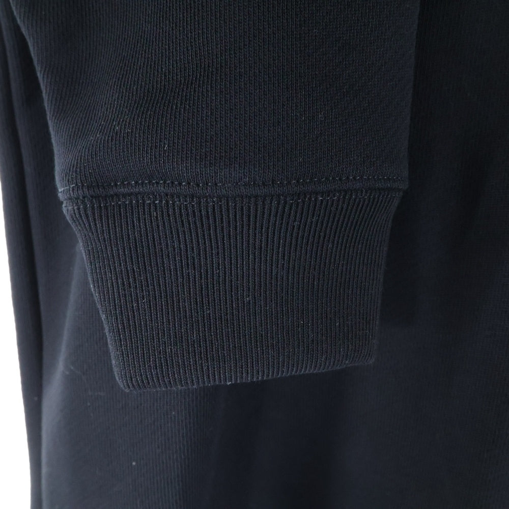 LOEWE(ロエベ) Relaxed fit hoodie ムーンプリント うさぎ ラビット刺繍 ドローコードチャーム プルオーバー スウェットパーカー フーディー ブラック S359Y25X52