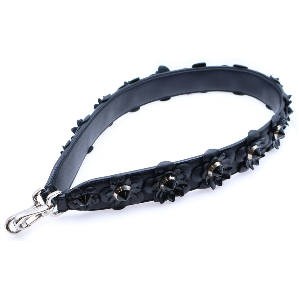 FENDI フラワーモチーフ ストラップ ショルダー FENDI(フェンディ) フラワーモチーフ スタッズ ショルダーストラップ