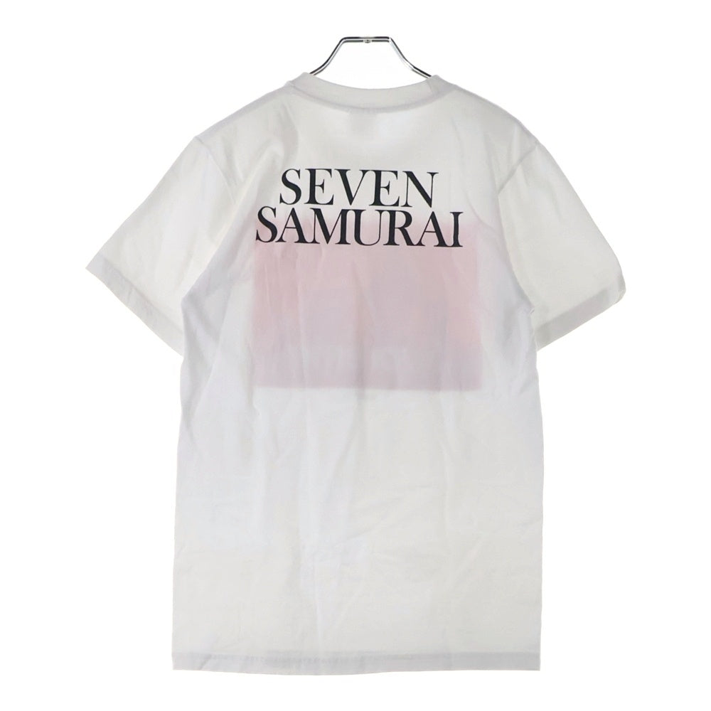 SUPREME(シュプリーム) 16AW ×UNDERCOVER Seven Samurai Tee アンダーカバー セブンサムライ ロゴプリント クルーネック 半袖Tシャツ カットソー ホワイト/レッド