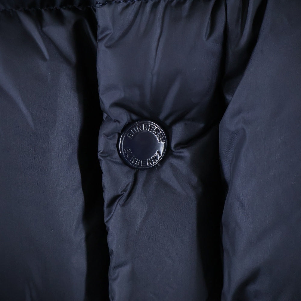 BURBERRY(バーバリー) LOCKWELL ノバチェック 2WAYフードジャケット ベスト ネイビー 8013732