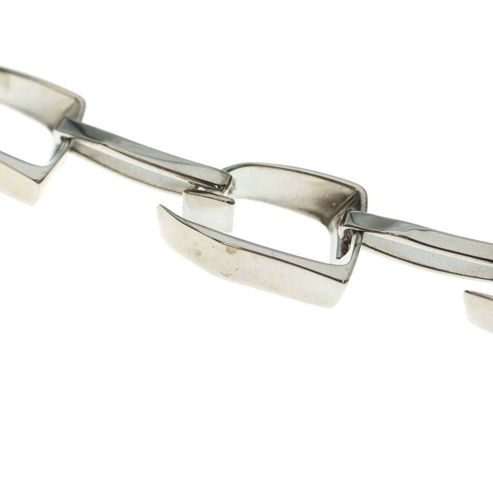 GIVENCHY(ジバンシィ) ロゴキューブ Gチェーン ネックレス ペンダント チェーン シルバー