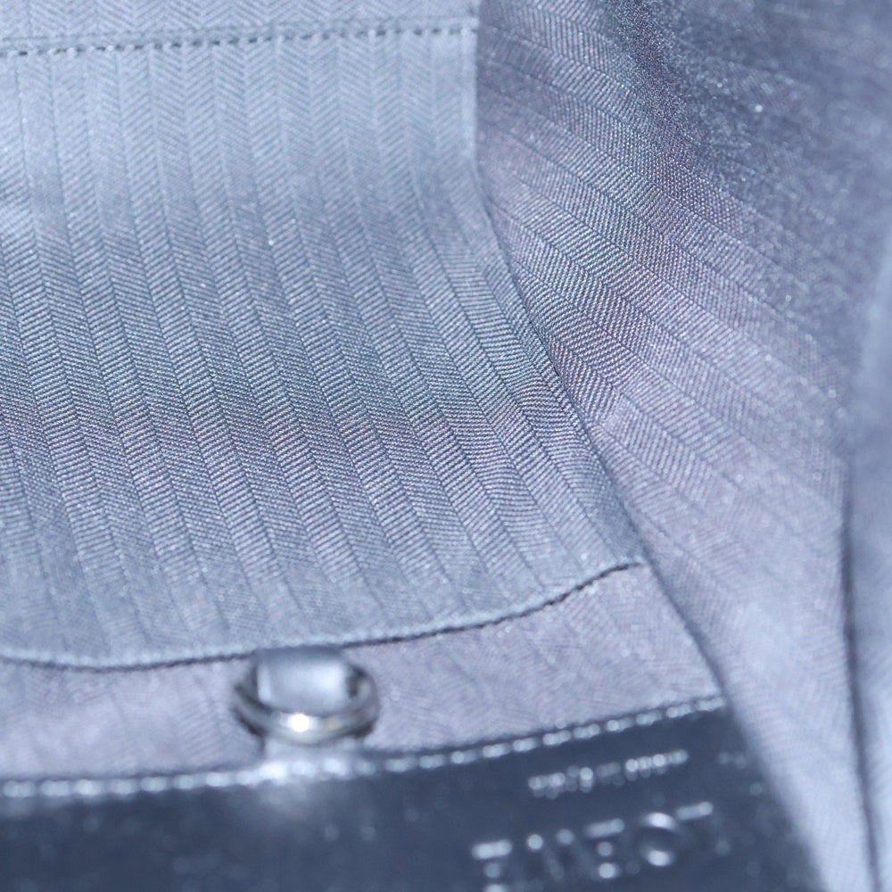 LOEWE(ロエベ) ハンモック コンパクト アナグラムロゴ レザー 2WAY ハンド ショルダーバッグ シルバー金具 ブラック