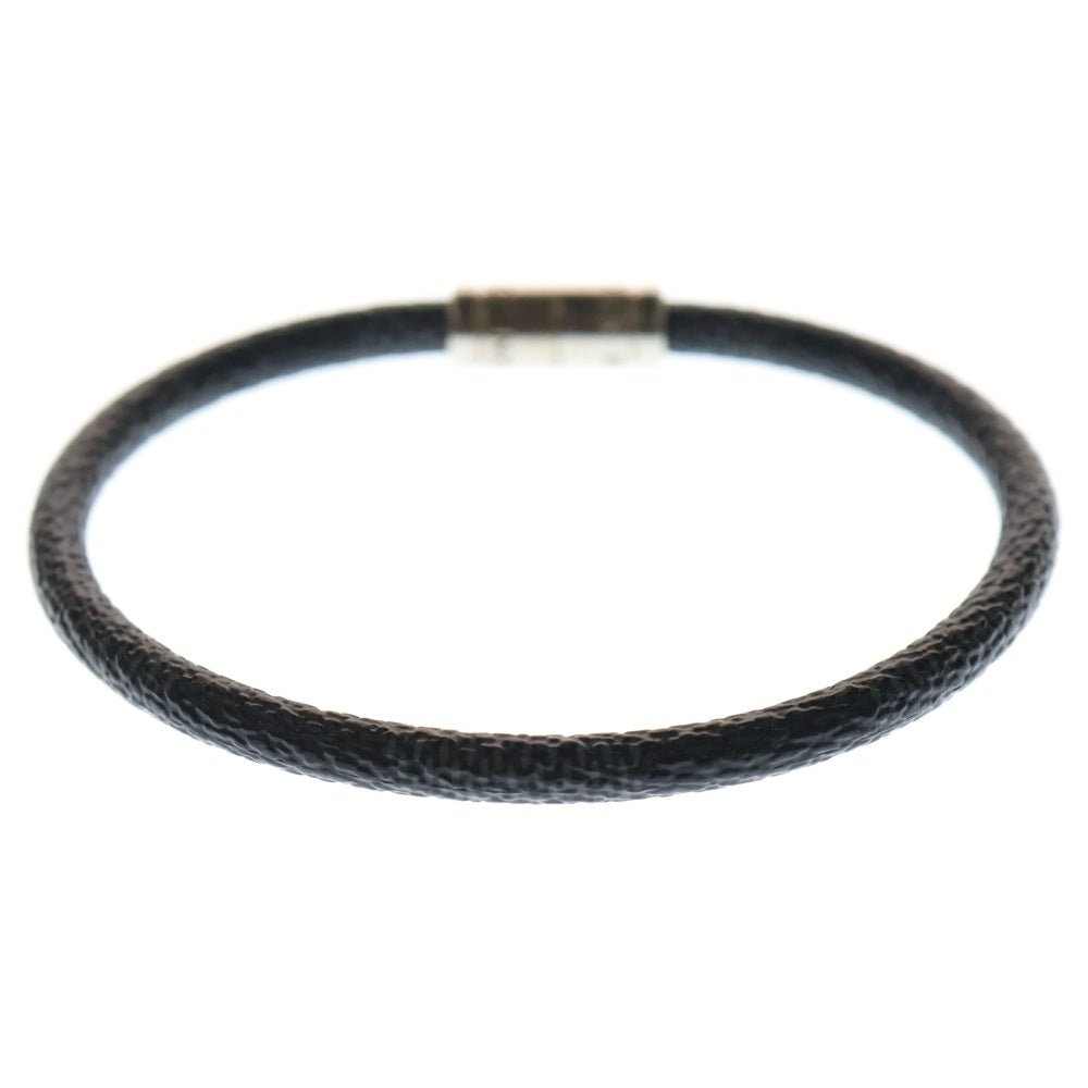 LOUIS VUITTON(ルイヴィトン) ダミエグラフィット ブラスレ ブレスレット ブラック M6140E シルバー金具