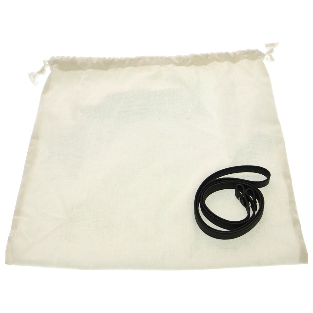 THE ROW(ザロウ) Soft Margaux 10 ソフトマルゴー10 2WAY レザーハンドバッグ ショルダーバック ブラック W1190 L133