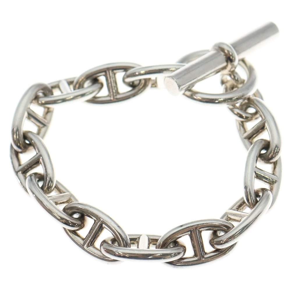 HERMES(エルメス) Chaine d'Ancre GM シェーヌダンクル GM 12コマ チェーンブレスレット シルバー
