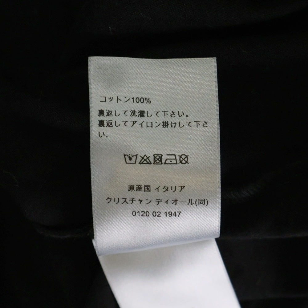 Christian Dior(クリスチャンディオール) Christian Dior Couture クルーネックロゴ半袖Tシャツカットソー ブラック 443J696A0554