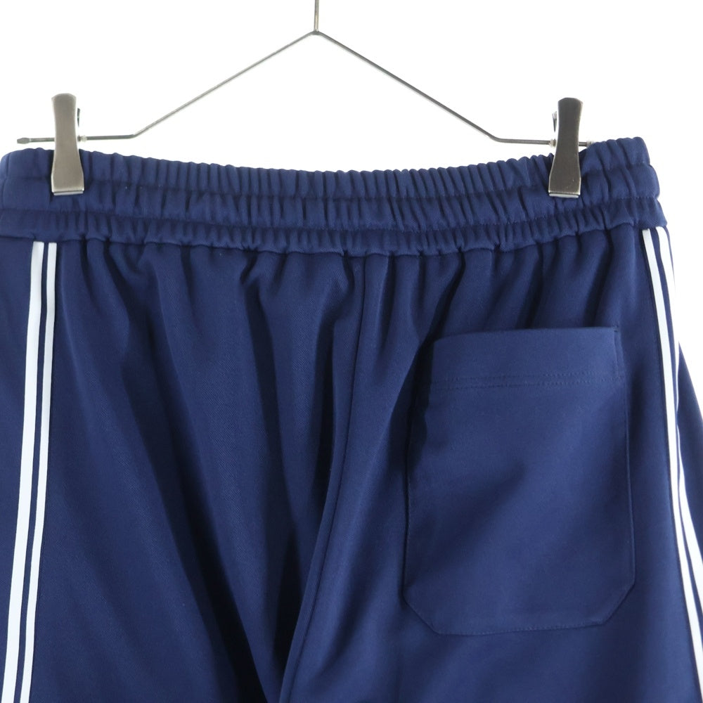 GUCCI(グッチ) 24AW テクニカルジャージー サイドラインロゴトラックパンツ ブルー/ホワイト 787942-XJGJ5