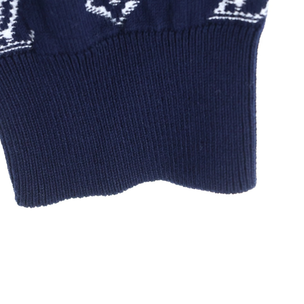 LOUIS VUITTON(ルイヴィトン) 24AW モノグラム グラディエント コットンフーデッドスウェットパーカー ネイビー RM242MQ USO HQN43W