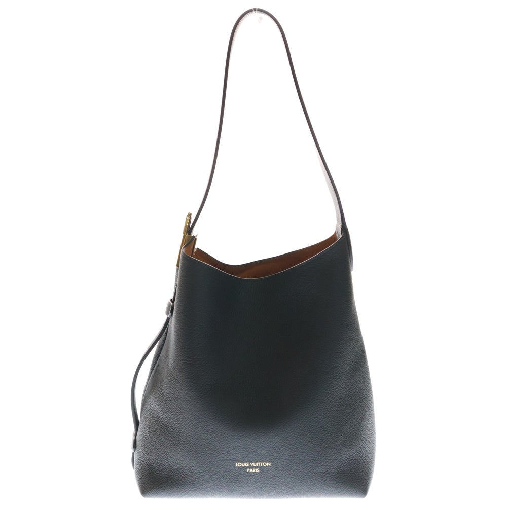 LOUIS VUITTON(ルイヴィトン) ロウキー・ホーボーPM モノグラムポーチ付レザーハンドバッグ ワンショルダーバッグ ブラック M25352 レディース