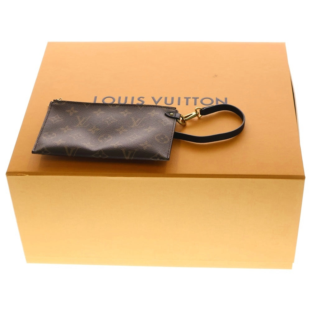 LOUIS VUITTON(ルイヴィトン) ロウキー・ホーボーPM モノグラムポーチ付レザーハンドバッグ ワンショルダーバッグ ブラック M25352 レディース