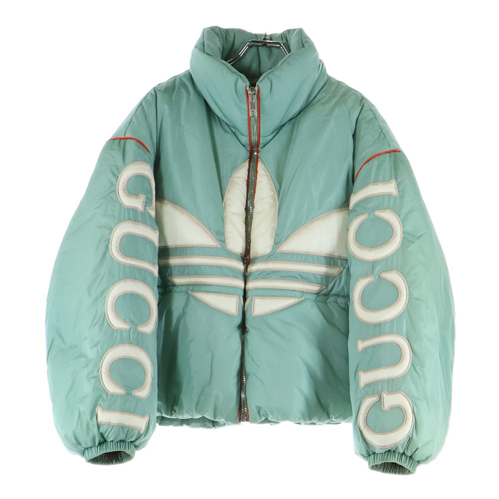 GUCCI adidas 22awマイクロggトレフォイルフーディブルゾン美品 GUCCI adidas 22awマイクロggトレフォイルフーディブルゾン美品 GUCCI