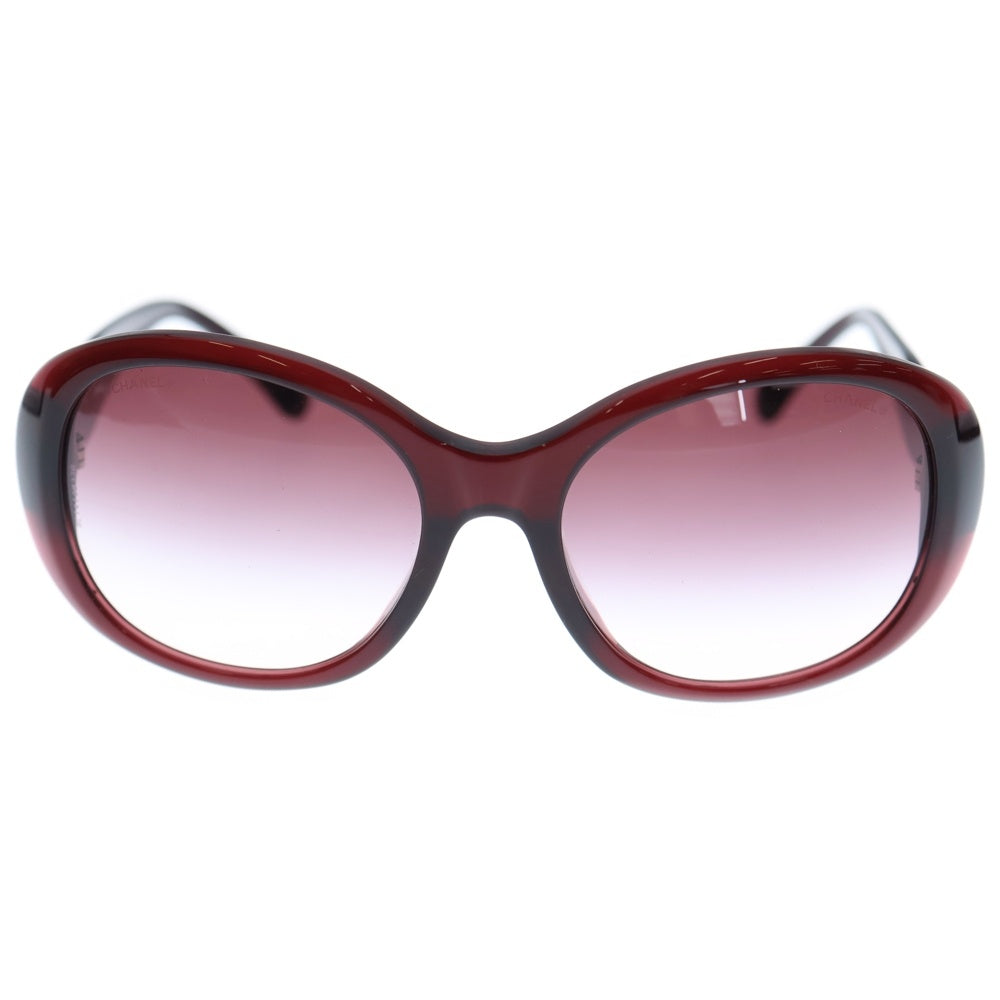 CHANEL(シャネル) ココマーク ターンロック レザー装飾 オーバル