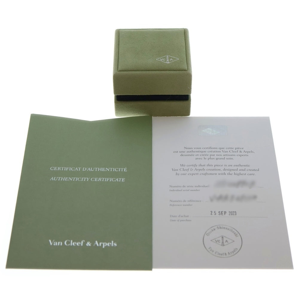 Van Cleef & Arpels(ヴァンクリーフアンドアーペル) スウィートアルハンブラ マザーオブパール シェル ペンダント ネックレス K18YG イエローゴールド VCARF69100 レディース